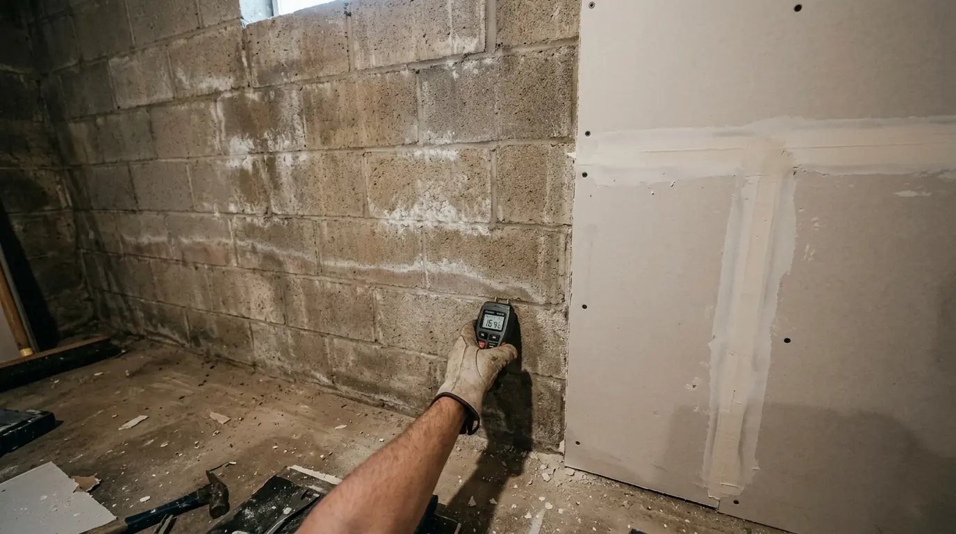 Old waterline checked before listing a Newark home