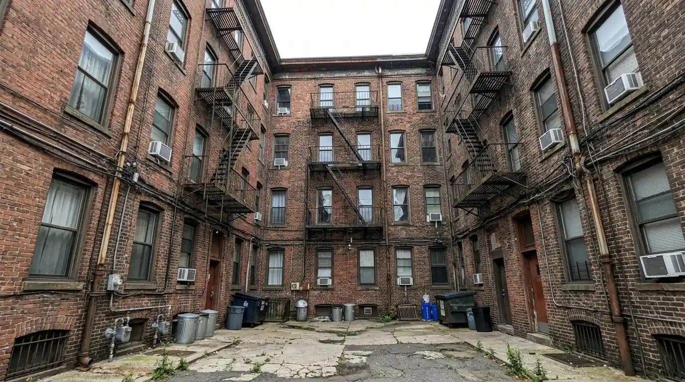 Multi-unit apartment buildings in Hudson County, NJ