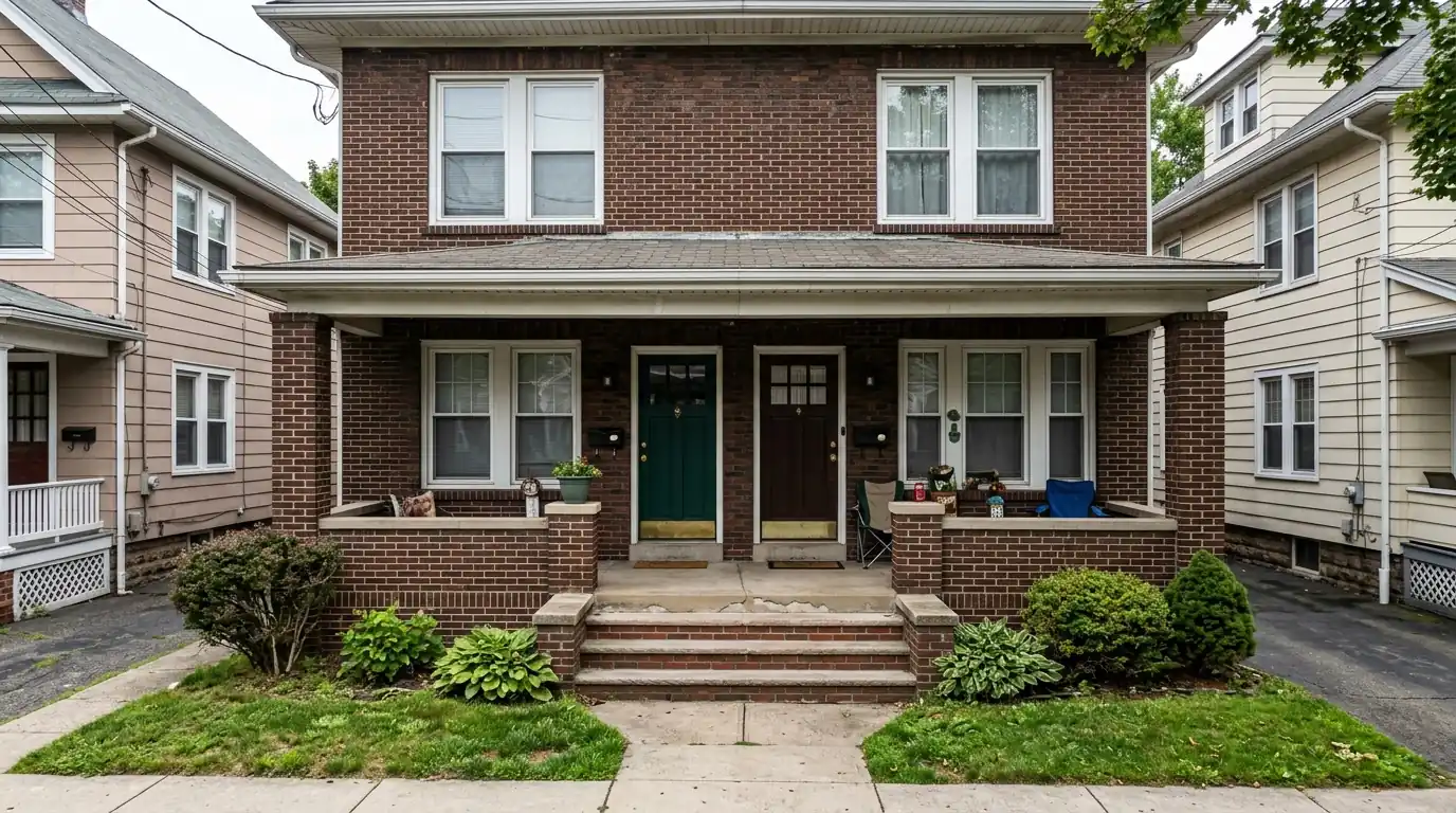Two family house in Newark inspected unit by unit before purchase